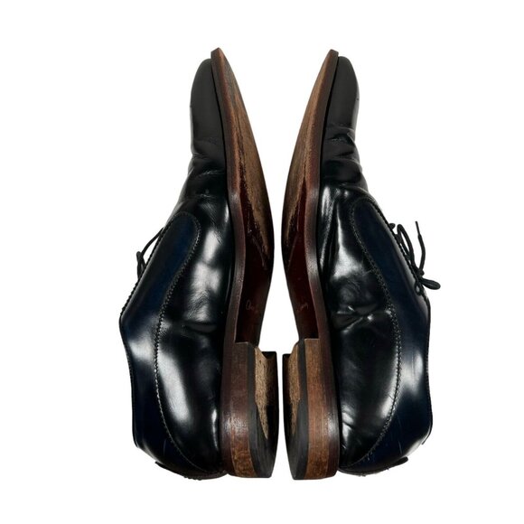 OLIVER SWEENEY Black Blue Sissa Oxford Shoe Men’s Size UK 9 US 10 Made‎ in ITALY - Picture 14 of 16